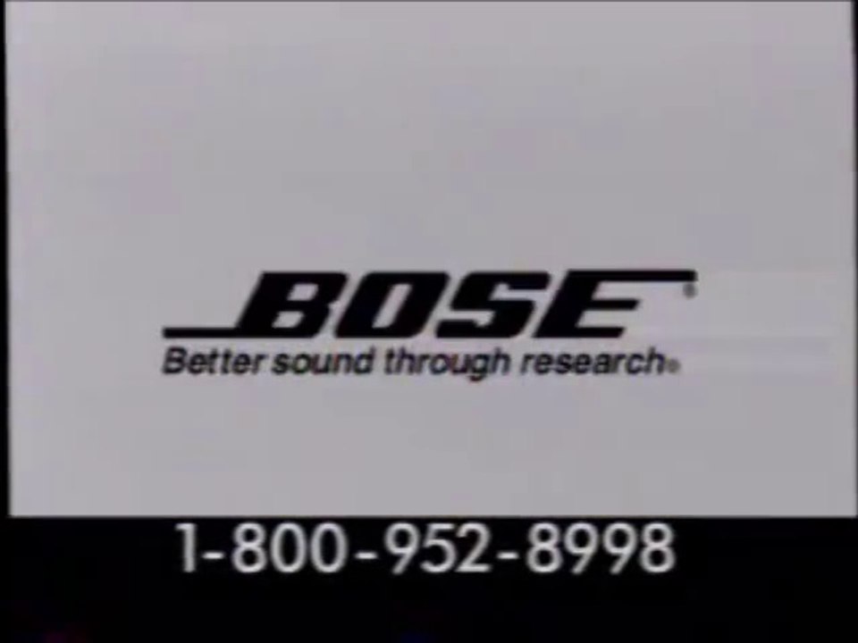 Bose Wave Radio Commercial 1994