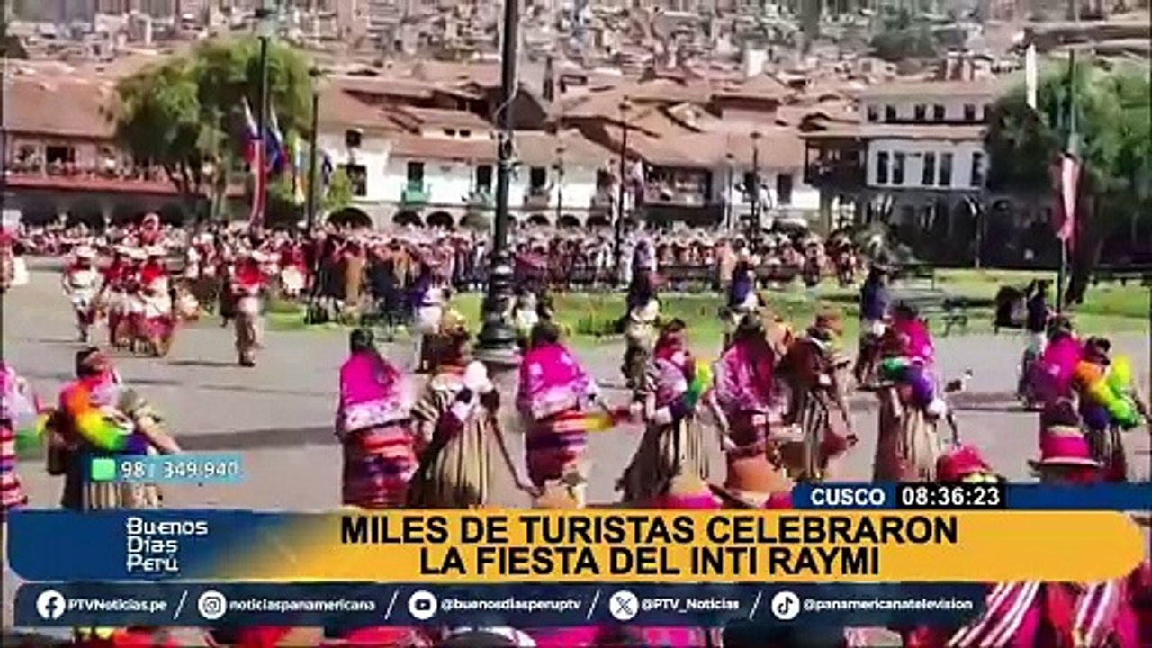Así se vivió el Inti Raymi 2024: cientos de turistas disfrutaron la Fiesta del Sol en Cusco