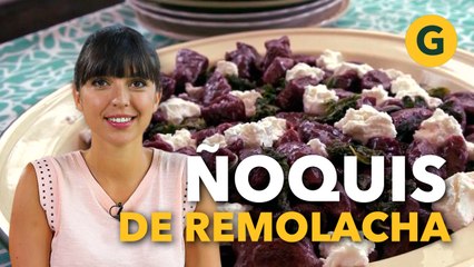 ÑOQUIS de REMOLACHA: RECETA SUPER FÁCIL por Felicitas Pizarro | El Gourmet