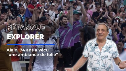 On a amené Alain, 74 ans, au Pétanque Explorer, la compétition des Youtubers McFly et Carlito.