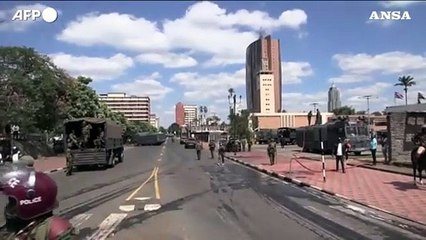 Download Video: Kenya, scontri tra manifestanti e polizia vicino al Parlamento a Nairobi