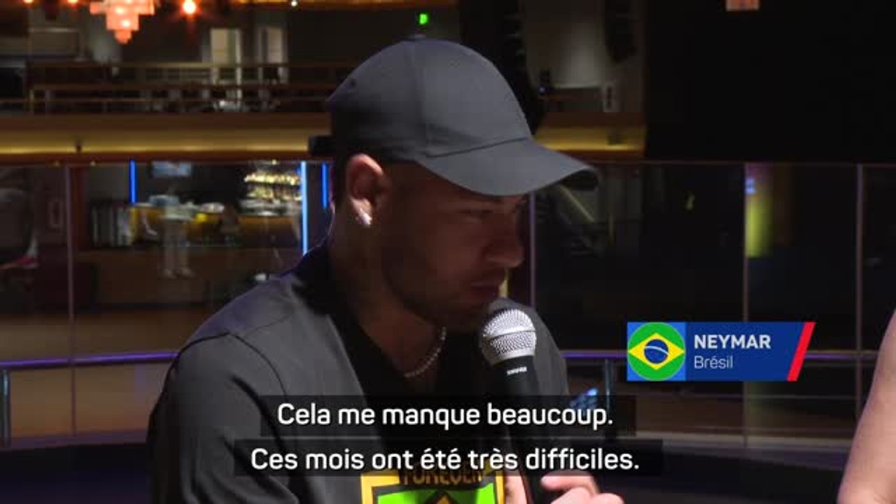 Brésil - Neymar : "Tout ce que je veux, c'est rejouer au football"