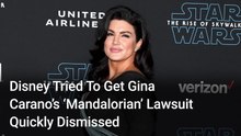 Disney Tried To Get Gina Carano's 'Mandalorian' Lawsuit Quickly Dismissed, But The Judge Said Not So Fast