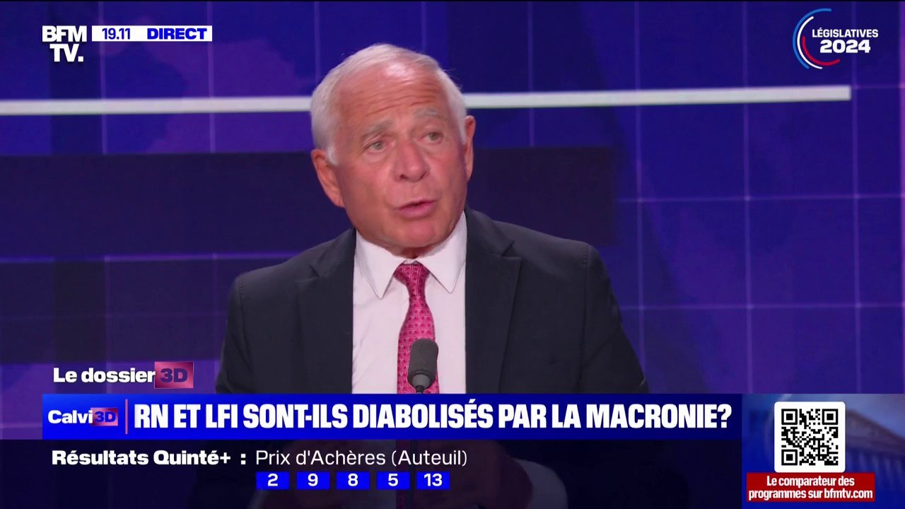 Législatives: "L'attitude du pseudo Front populaire emmène des gens à voter RN", estime le sénateur François Patriat
