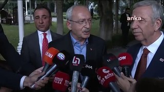 Mansur Yavaş - Kemal Kılıçdaroğlu görüşmesi
