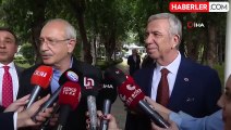 Kılıçdaroğlu ve Yavaş ABB Sıhhıye Tesisi'nde bir araya geldi