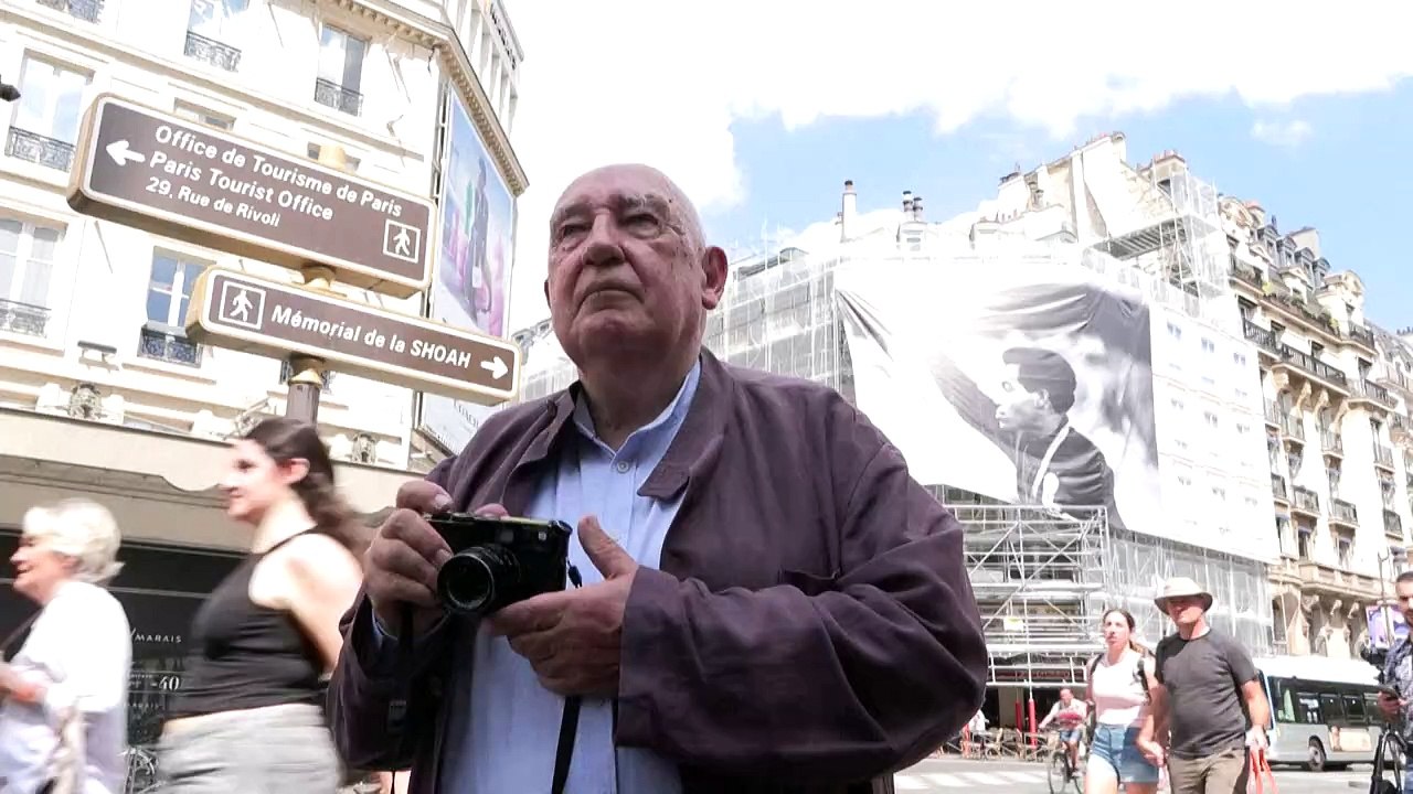 Raymond Depardon expose ses photos des JO sur les murs de la capitale