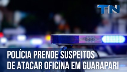 Polícia prende suspeitos de atacar oficina em Guarapari