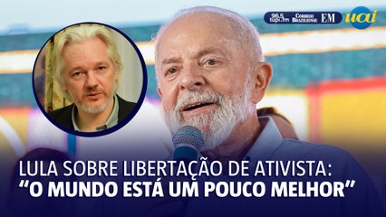 Lula sobre libertação de Julian Assange: "vitória democrática e da luta pela liberdade de imprensa"