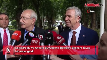 Yavaş'la görüşen Kılıçdaroğlu'ndan İmamoğlu açıklaması