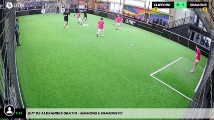 But de Alexandre GRATIO - SIMMONS & SIMMONS FC