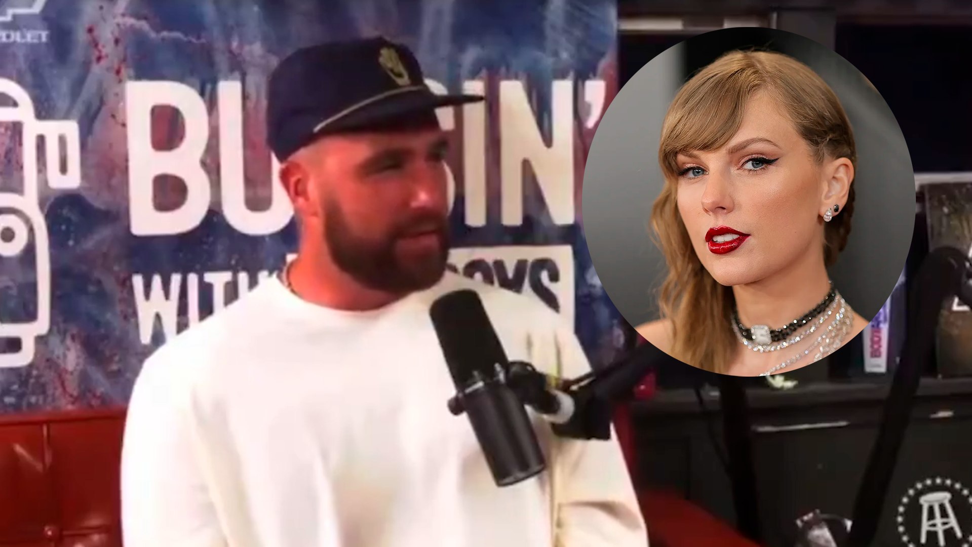 Travis Kelce habla por primera vez de su romance con Taylor Swift: "Ella es mi dama"