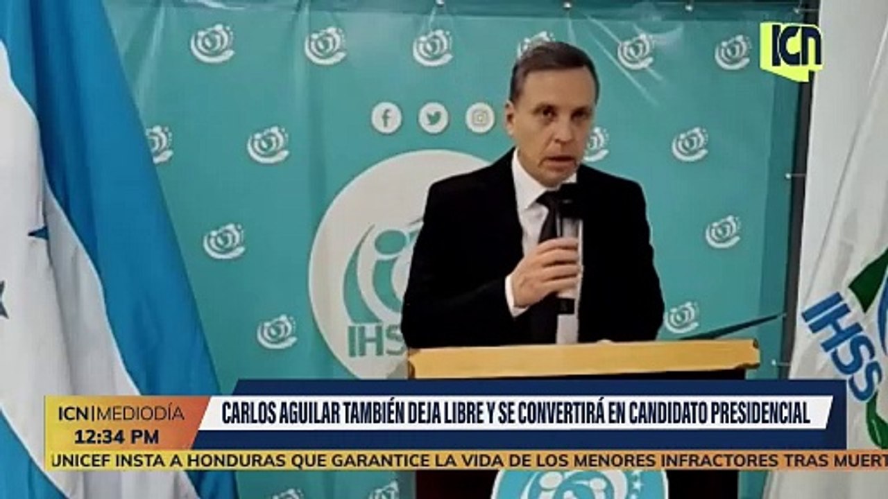 Nasralla considerado para candidatura presidencial del Partido liberal y Carlos Aguilar deja libre