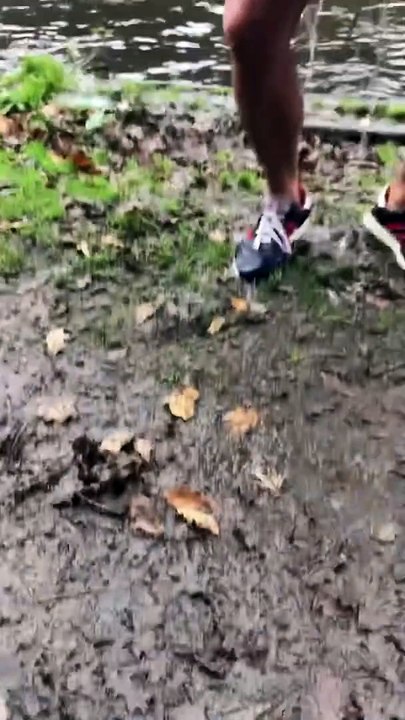 GO AND GET IT (He nearly broke his back)!!!! Kristen Hanby pranks