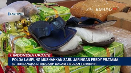 Polda Lampung Ungkap 4 Jaringan Narkoba Internasional, 49 Tersangka Ditangkap Dalam 6 Bulan