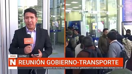 Reunión con transportistas