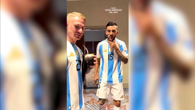 ¿Sin mate o sin asado? : el particular video con los jugadores de la Selección Argentina