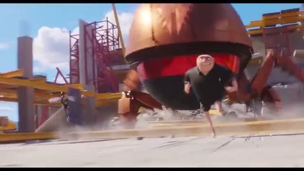 DESPICABLE ME 4 "Gru Vs Giant Robot Cockroach Chase Scene" Trailer (NEW 2024)