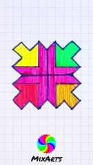 MixArts | How to Draw Aesthetic Figure Tutorial #art #3ddrawing #tutorial #aesthetic #principiante