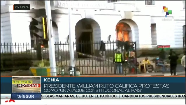 En Kenia, protestan contra la subida de los impuestos en el país