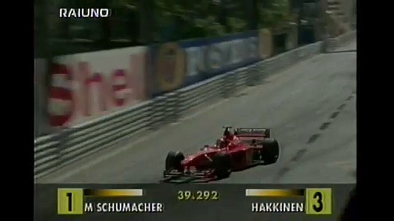 GP Monaco 1999 F1 (RAI . ITA) - Lungo di Jarno Trulli