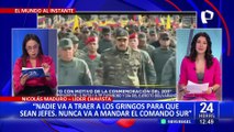 Generales chavistas inician campaña en apoyo a Nicolás Maduro