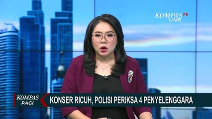 Polisi Periksa 4 Penyelenggara Konser Berujung Ricuh di Tangerang