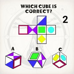 Can You Solve This Tricky Cube Puzzle? Only Geniuses Can Find the Correct Fold