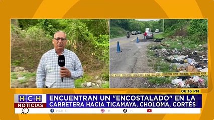 Encuentran a una persona "Embolsada" en Choloma, Cortés