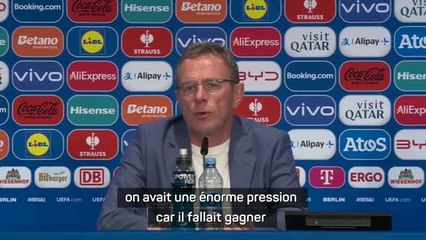 Autriche - Rangnick : "Auriez-vous parié là-dessus ?"