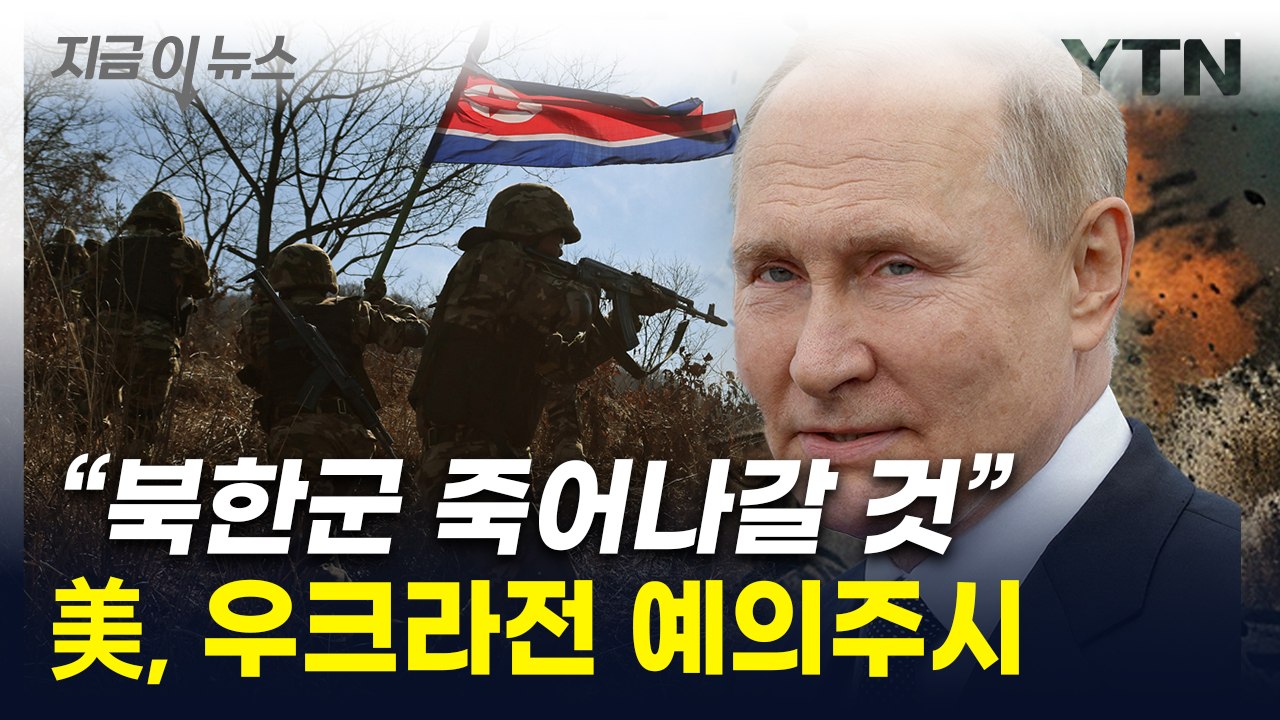 "푸틴의 총알받이 될 것"...북한군, 우크라 파병되나 [지금이뉴스] / YTN