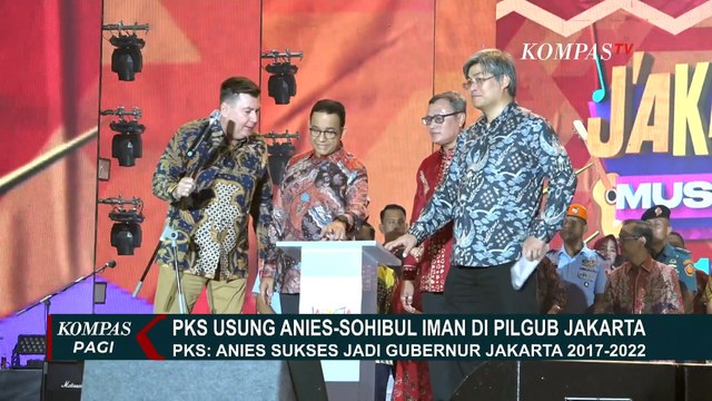 PKS Usung Anies-Sohibul Iman Maju Pilgub Jakarta 2024