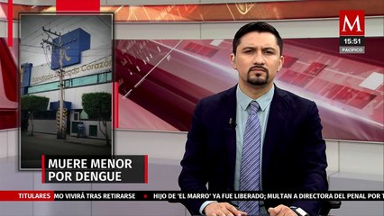 Un menor de 11 años es registrado como la primera víctima mortal del dengue en Puebla