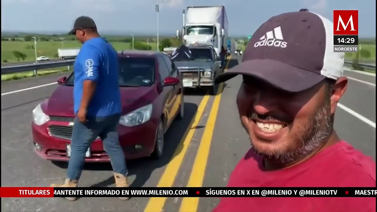 Circulación totalmente detenida en carreteras principales de San Luis Potosí