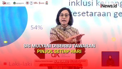 Curhat Menkeu Sri Mulyani Dikirimi Tawaran Pinjol Setiap Hari
