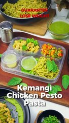 Kemangi Chicken Pesto Pasta Ala Reyfit ID