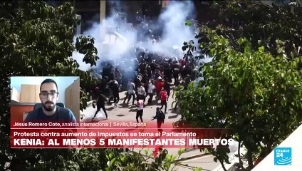 Jesús Romero Cote: 'Desde que William Ruto asumió la presidencia, Kenia ha vivido varias protestas'