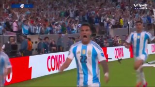 Argentina 1 - 0 Chile | Gol de Lautaro Martínez