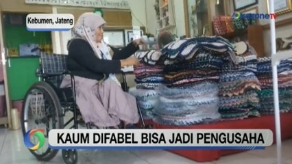 Kisah Inspiratif, Kaum Difabel Bisa Jadi Pengusaha