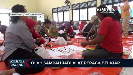Olah Sampah jadi Alat Peraga Belajar
