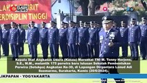 Kasau Marsekal M. Tonny Harjonio Melantik 175 Perwira Baru Lulusan Setukpa A-30