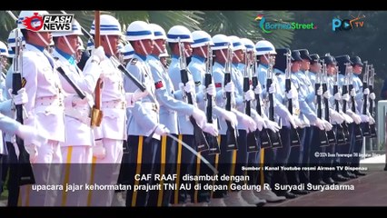 Kasau Marwsekal M. Tonny Harjono Terima Kunjungan Kehormatan Caf Raaf di Mabesau