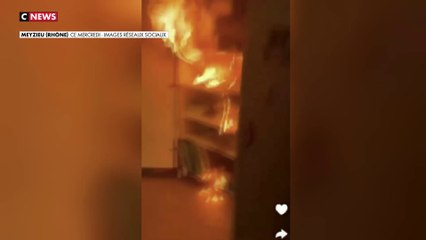 Meyzieu : des jeunes se filment en allumant un incendie dans une école primaire
