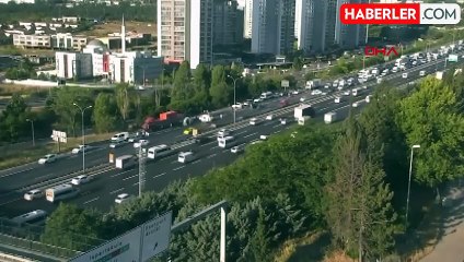 TEM Otoyolu'nda Zincirleme Kaza: Çok Sayıda Yaralı Var