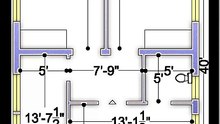 20x40 Home Plan 400