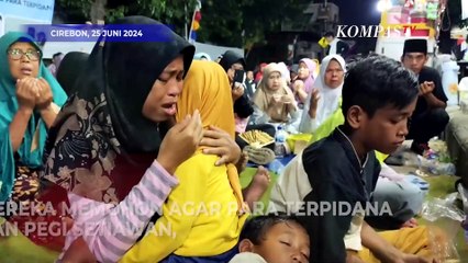 Tangis Kartini dan Keluarga Terpidana Pecah saat Doa Bersama