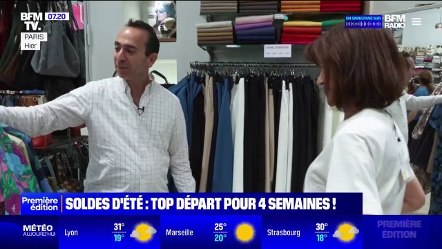 Les soldes d'été démarrent ce mercredi pour quatre semaines