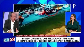 Danilo Guevara sobre nueva organización criminal ‘Los Mexicanos’: “La policía dará con estos sujetos”