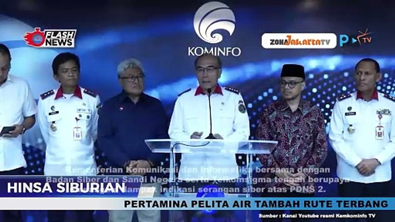 KOMINFO GERAK CEPAT LAKUKAN KOORDINASI DENGAN BSSN SAAT PDNS TERHADAP LAYANAN PEMERINTAH TERKENA RANSOMWARE