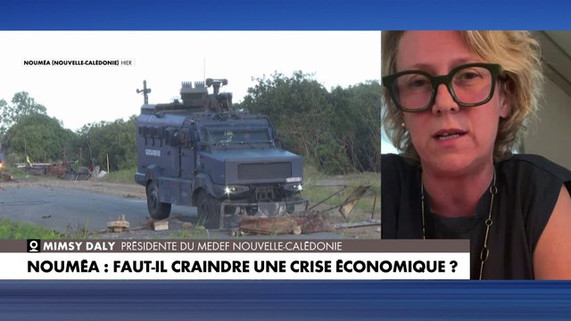 «En quelques semaines, c'est l'équivalent de 3 millions d'emplois en métropole qui ont été détruits», alerte la président du MEDEF en Nouvelle-Calédonie